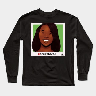 Micro Braids Long Sleeve T-Shirt